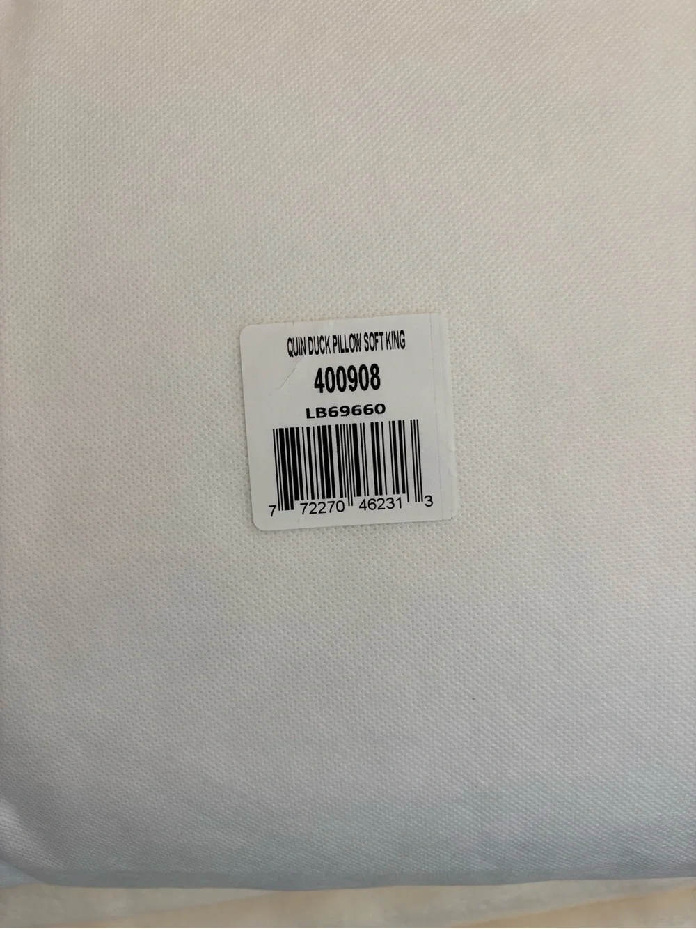 Quince Premium Down Pillow (White Duck Down) King Soft